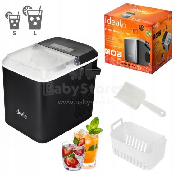 Косткарка для льда домашняя машина для кубиков льда 12 кг 100W IDEAL