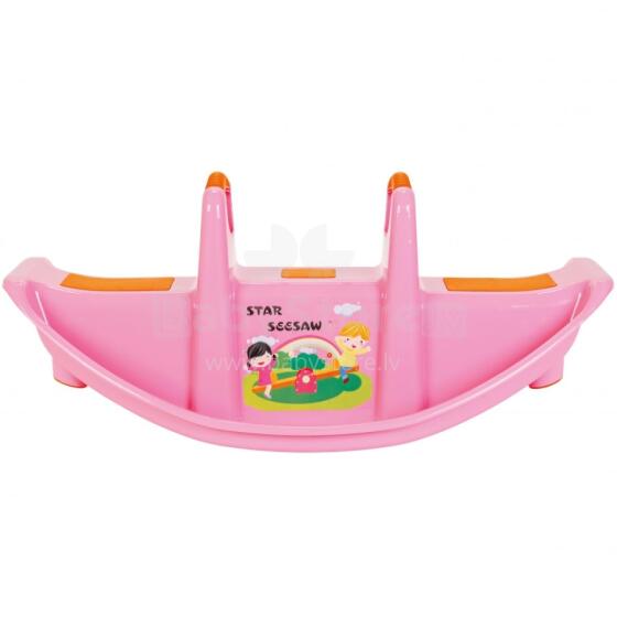 WOOPIE Double Seat Rocker STAR Balance Swing Pink