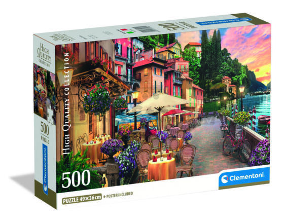 CLEMENTONI dėlionė Komo ežeras, 500 det., 35582