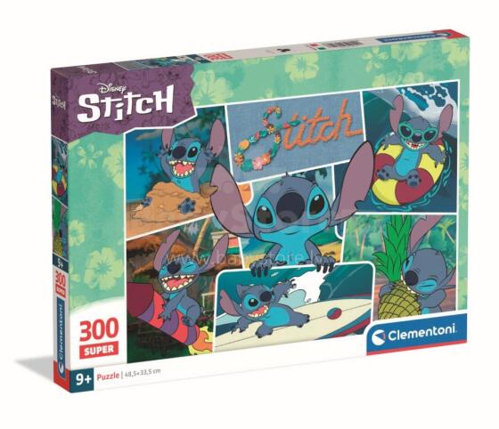 CLEMENTONI dėlionė Disney Stitch, 300 det., 21742