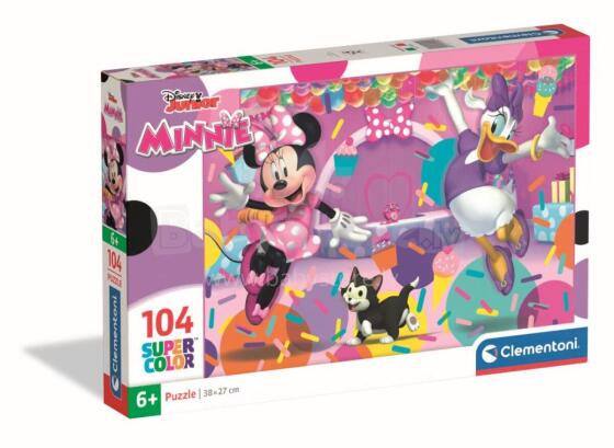 CLEMENTONI dėlionė Disney Minnie, 104 det., 25054