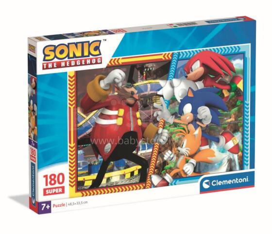 CLEMENTONI dėlionė super Sonic 2025, 180 det., 29795