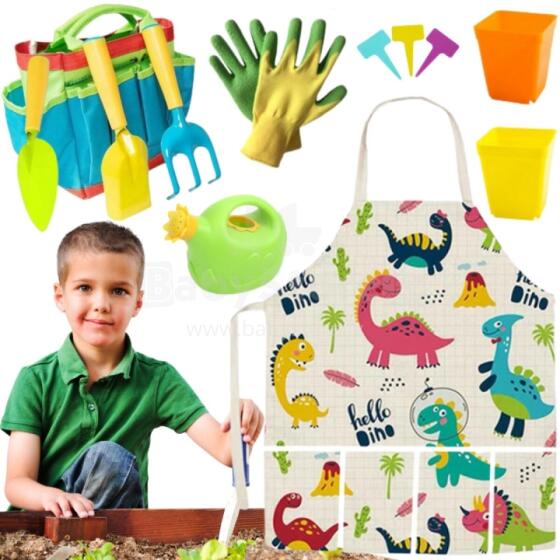 WOOPIE Mažųjų Sodininkų Rinkinys 15 vnt. Dinosaurus