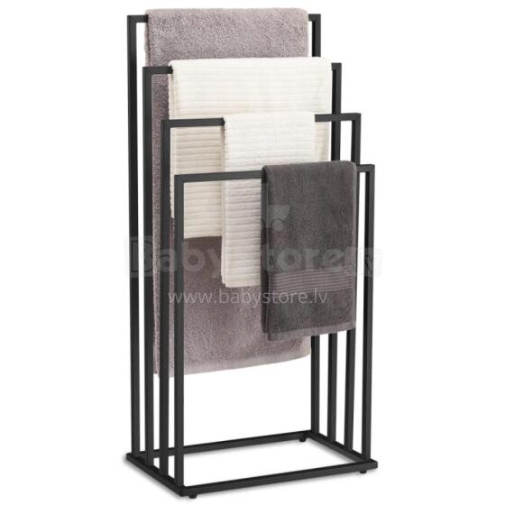 Rankšluosčių stovas 4 pakopos - juodas