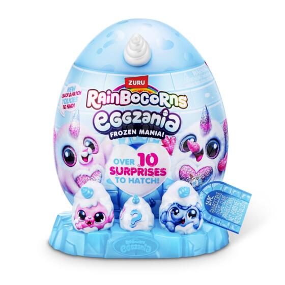 RAINBOCORNS plush toy with accessories Eggzania, assort., 92119