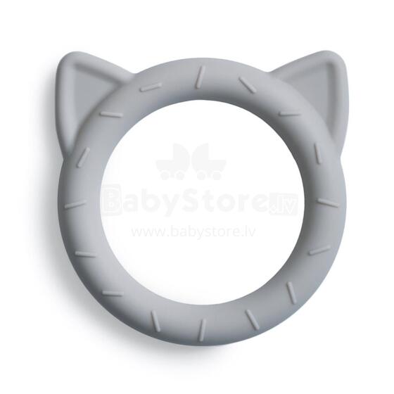 Mushie  Silicone Teether Rattle Art.2560264 Silikoninis barškutis (100 % natūralus)