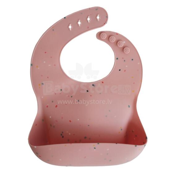 Mushie Silicone Bib Art.2500249 Kūdikio seilinukas pagamintas iš 100 % aukštos kokybės silikono