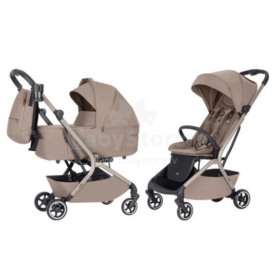 Vaikiškas vežimėlis 2in1 CARRELLO Magia CRL-6555 Spice Beige