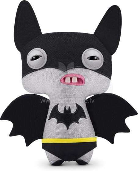 „Fuggler x DC by ZURU“ juokingas bjaurus monstras, pliušinis kolekcinis žaislas – Batman, vaikiškas minkštas žaislas