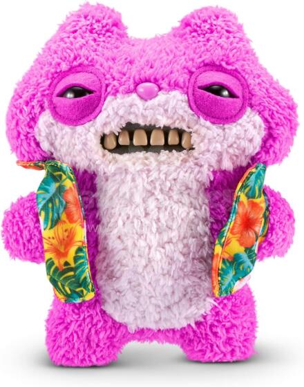 Fuggler Vacay Vibes by ZURU juokingas bjaurus monstras, pliušinis kolekcinis žaislas – Sketchy Squirrel - pink, vaikiškas minkštas žaislas