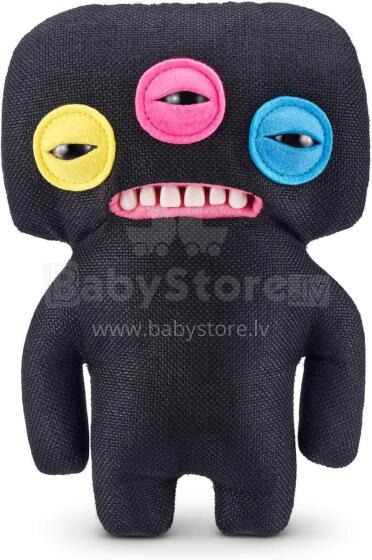 Fuggler Laboratory Misfits by ZURU juokingas bjaurus monstras, pliušinis kolekcinis žaislas – Annoyed Alien - juoda, vaikiškas minkštas žaislas