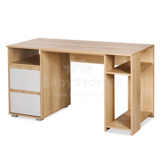 Klups Dalia Art.263593 White/Pine  Rašomasis stalas