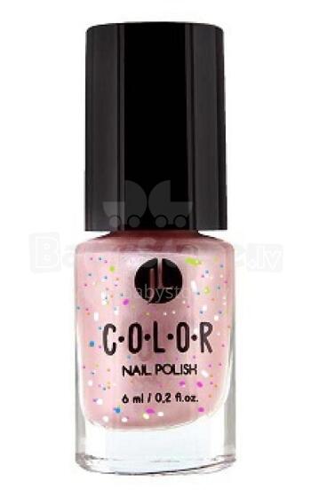 JL Лак д/ногтей COLOR 6мл 85 глиттер