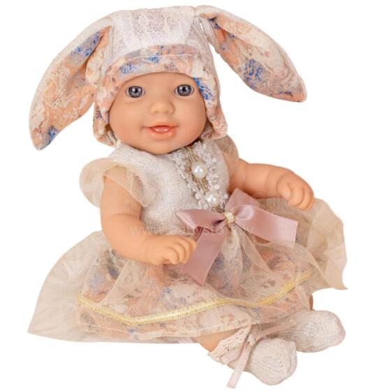 WOOPIE ROYAL kūdikio lėlė 24 cm su suknele ir triušio kepure
