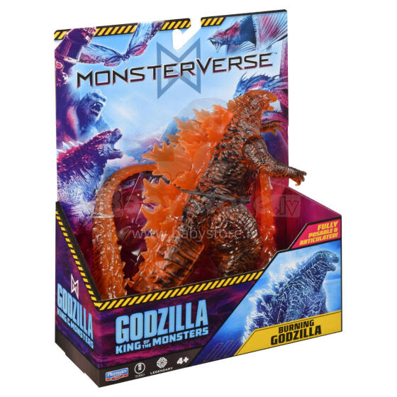 GODZILLA figūrėlė 6" Burning Godzilla, 35217