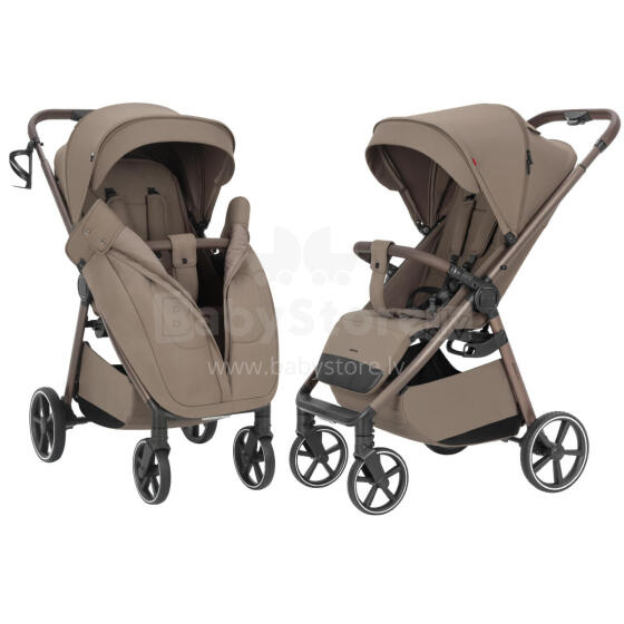 Vaikiškas vežimėlis Carrello Bravo Bravo M/Lite CRL-5529 Wood Beige