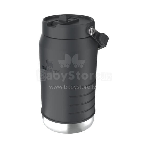 Termoso butelis su šiaudeliu The IceFlow Flip Straw 2.0 ąsotis 1.90L juodas 2.0