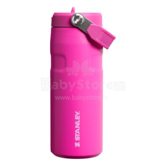 Termosas su šiaudeliu &bdquo;The IceFlow Bottle Flip Straw 2.0&ldquo; 0,47 l, violetinis