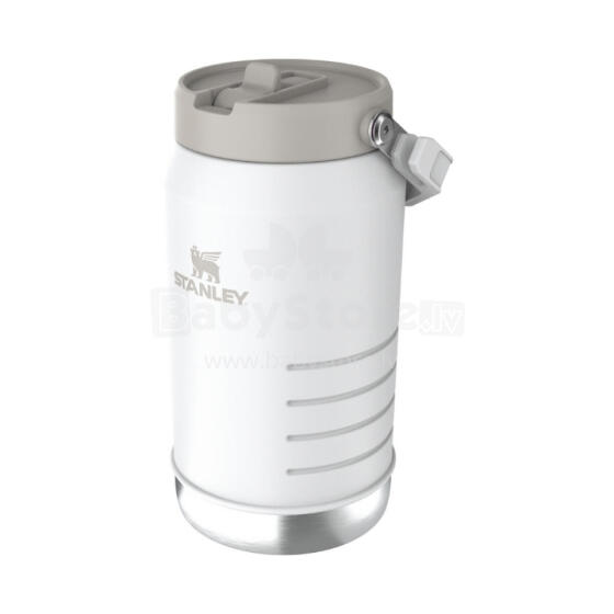 Termoso buteliukas su šiaudeliu The IceFlow Flip Straw 2.0 Jug 1.90L baltas