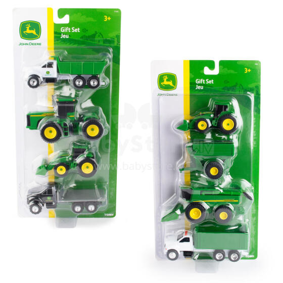 JOHN DEERE traktorių rinkinys, 4 vnt., 37685