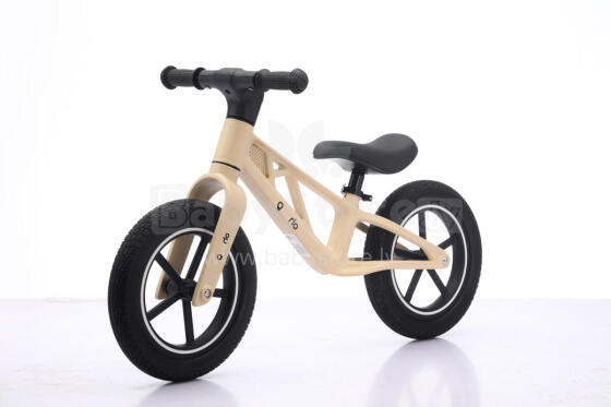 QUURIO BIKE balansinis dviratukas, 12', perlinės baltos spalvos, 1088