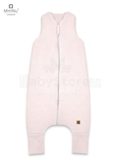KIECZMERSKI Miegmaišis su izoliacija ir kojomis MIMINU SOFT FLO rožinės spalvos 80/98cm 1-2,5 metų