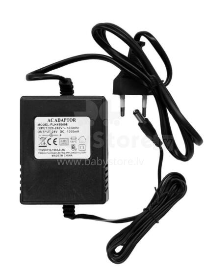 Kroviklis elektriniam važiuojančiam automobiliui 24V 1000mA