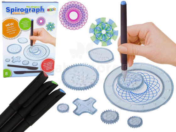 Spirograph edukacinis rinkinys