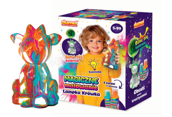 DUMEL DD 30618 Magiškas Piešimas - Karvės Lempa