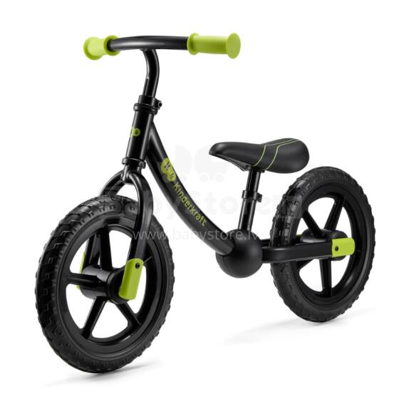 KINDERKRAFT Balansinis Dviratis 2WAY NEXT offroad juodas
