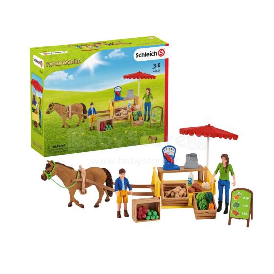 SCHLEICH FARM WORLD Mobilus fermos stendas