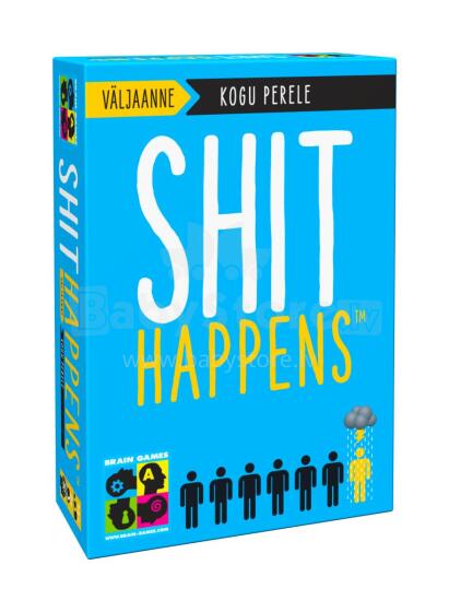 BRAIN GAMES kortų žaidimas Shit Happens Family Edition EE, GOL#SHFEE