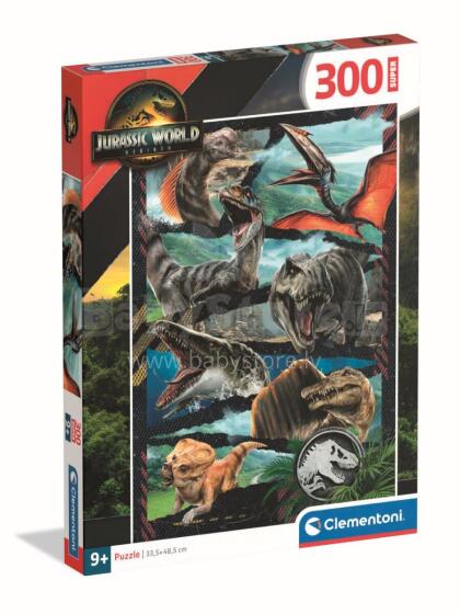 CLEMENTONI dėlionė Jurassic World, 300 det., 21749