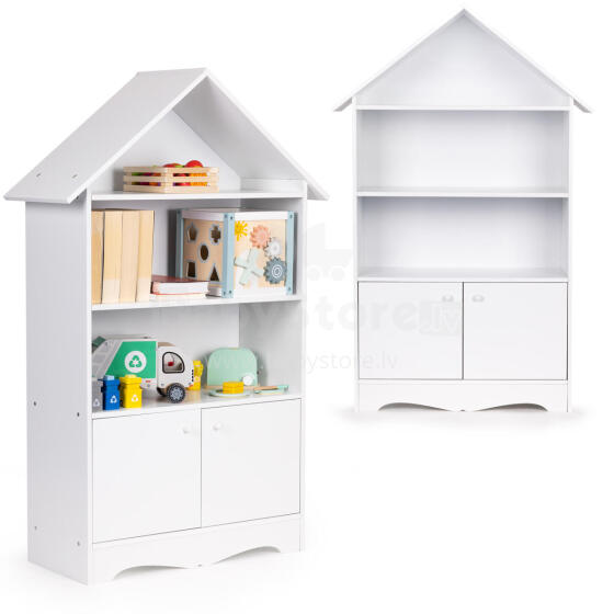 Knygų spinta, namas vaikų žaislams Ecotoys