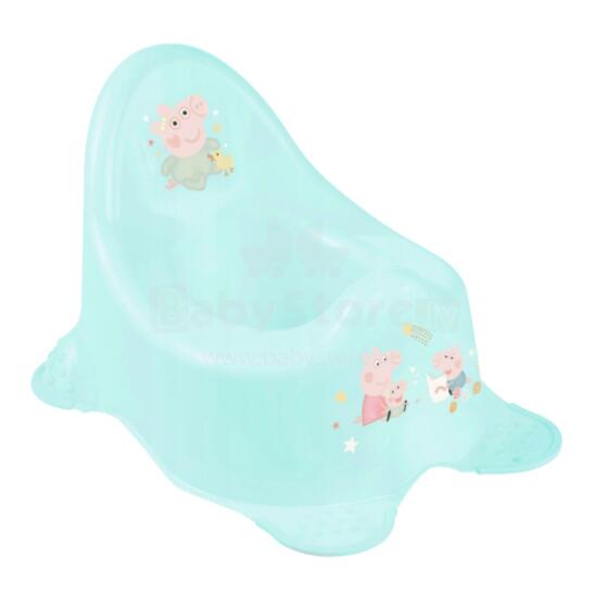 KEEEPER ADAM PEPPA PIG neslystantis puodukas mėtų spalvos