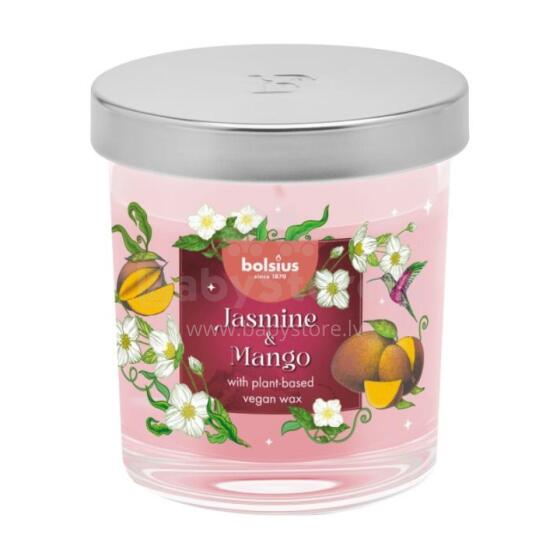 Candle aroma. glass gl. Floral Fusion &Oslash;80x72mm jasmine &amp;amp; mango