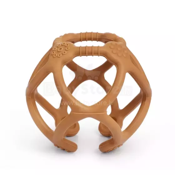 Haakaa Silicone Teething Ball  Art.TPS017-R Rust  Silikoninis barškutis (100 % natūralus)