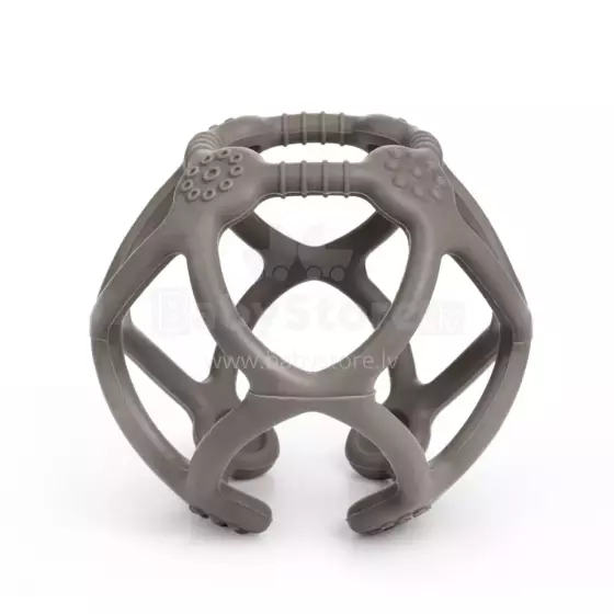 Haakaa Silicone Teething Ball  Art.TPS017-C Charcoal  Silikoninis barškutis (100 % natūralus)
