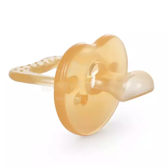 Haakaa Silicone Dummy  Art.TPS006-A Apricot Anatominis / ortopedinis latekso jaukas 3+ mėn
