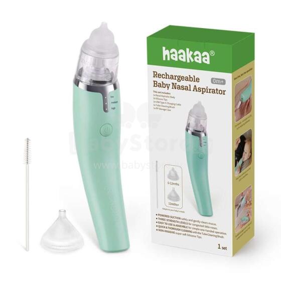 Haakaa Electric Nasal Aspirator Art.SGE047 Elektrinis nosies aspiratorius
