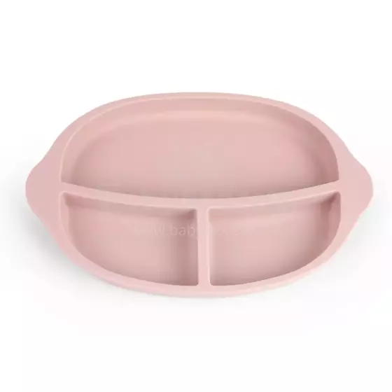Haakaa Silicone Divided Plate Art.UTE27-BH Blush lėkštė