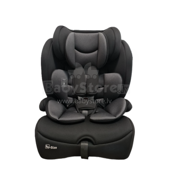 Bebe Basic Ronny Plus I-Size 76-150cm Art.268909 Black Vaikiška automobilinė kėdutė 9-36 kg