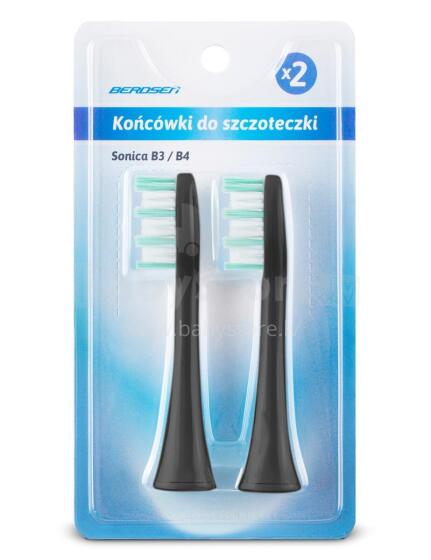Berdsen B3 Sonic dantų šepetėlio galvutės 2 vnt.