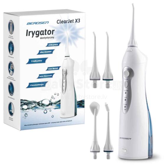 Belaidis dantų drėkintuvas Berdsen ClearJet X3
