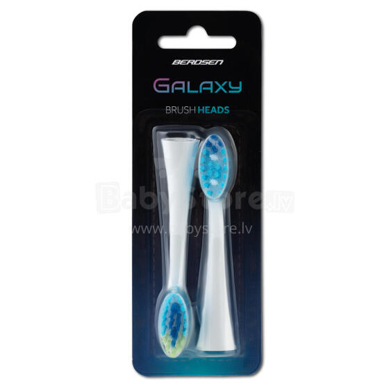 Galaxy Berdsen Sonic dantų šepetėlių galvutės 2 vnt.