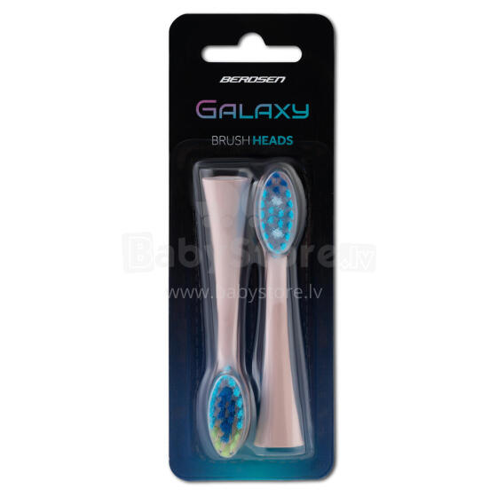 Galaxy Berdsen Sonic dantų šepetėlių galvutės 2 vnt.