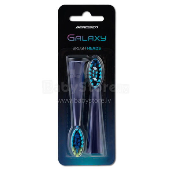 Galaxy Berdsen Sonic dantų šepetėlių galvutės 2 vnt.