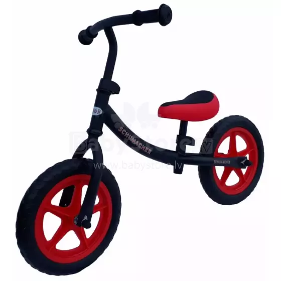 Aga Design Schumacher Kid  Art.20122 Red vaikų motoroleris su metaliniu rėmu