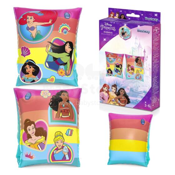 Disney Princesės Plaukimo Rankovės 23 x 15 cm Bestway 91041