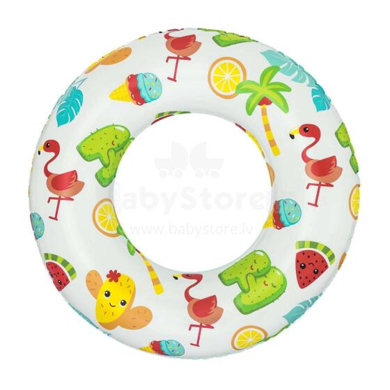 Kaktuso plaukimo žiedas 61 cm Bestway 36014